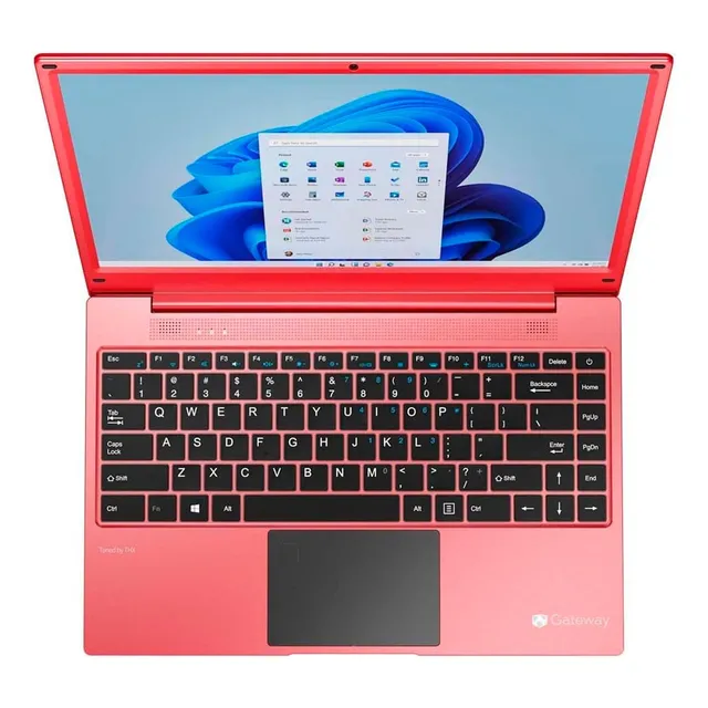 Laptop Gateway Ryzen 5 8gb Ram 256gb Ssd Windows 11 Fhd Rojo (Reacondicionado)