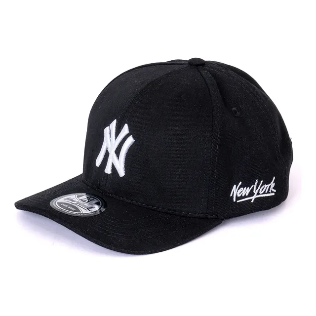 Bone Ny New York Masculino E Feminino Aba Curva Strapback