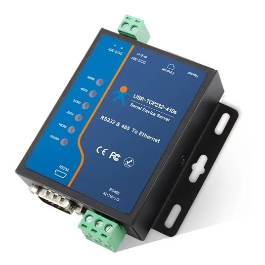 Usr-tcp232-410s Gateway Modbus  Rs232 Rs485 A Ethertnet