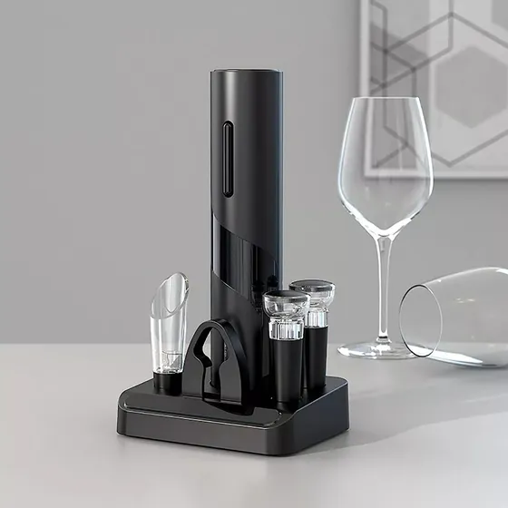 Sacacorcho Eléctrico Automático Abridor Destapador Vinos M®