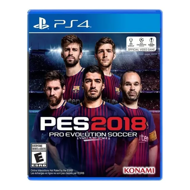 Juego Pro Evolution Soccer 2018 Ps4