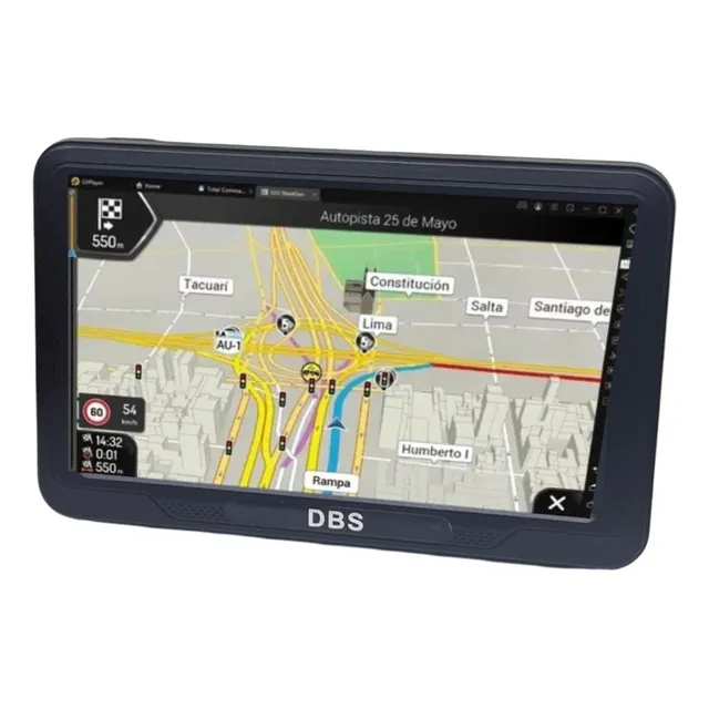 Gps Navegador 5 Pulgadas Mapas Argentina Y Limítrofes