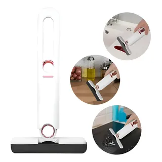 Mini Mop Rodo Esfregão Portátil Dobrável De Limpeza Multiuso Esfregã