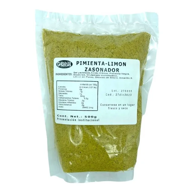 Pimienta Limon 500g Sazonador