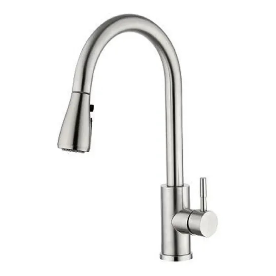 Monocomando Cuello Alto Extensible Cocina Mesada Magya - Tyt