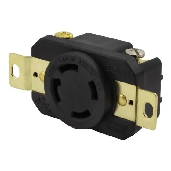 Multicontacto  De 4 Tomas Powerworld Ac03 Color Negro Largo Del Cable De  2cm 15a 2v