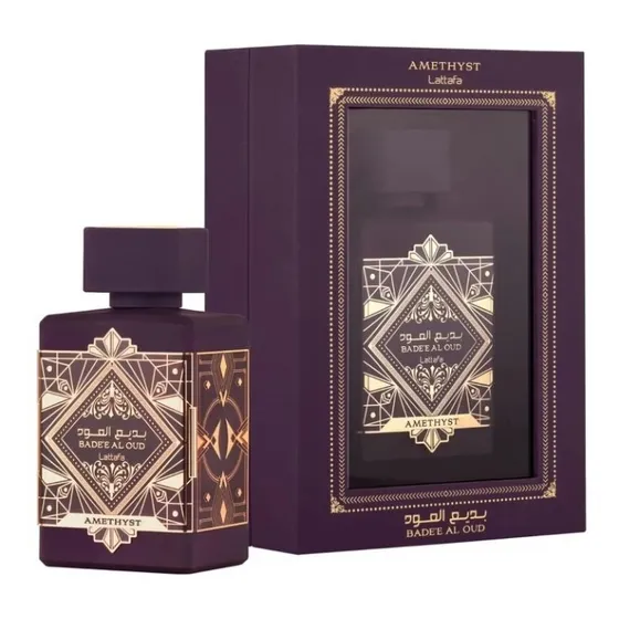 Perfume Lattafa Badee Oud Amethyst Edp 100ml Es Unisex.