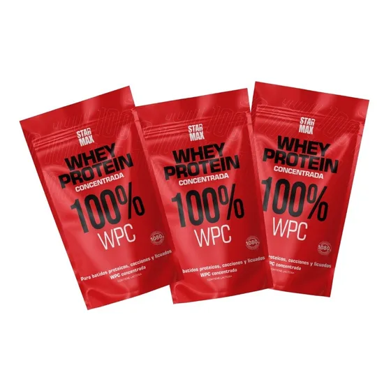 Proteína Star Max Pro Edition 100% Wpc 3 Kilos