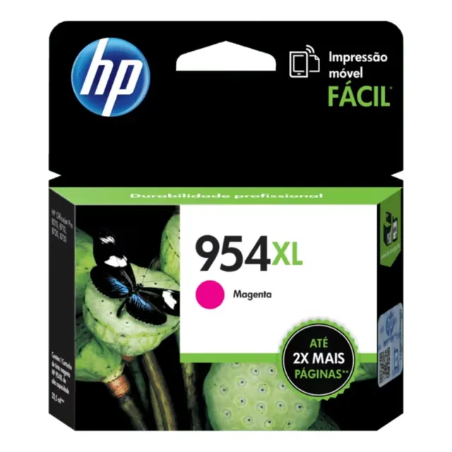 Cartucho De Tinta Hp 954xl Magenta Original (l0s65al)