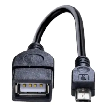 Cabo Otg Usb Tablet Celular Motorola Samsung Pendrive V8