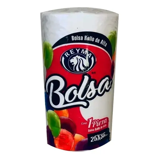 Bolsa En Rollo Polipapel Alta Densidad Reyma 25/35cm