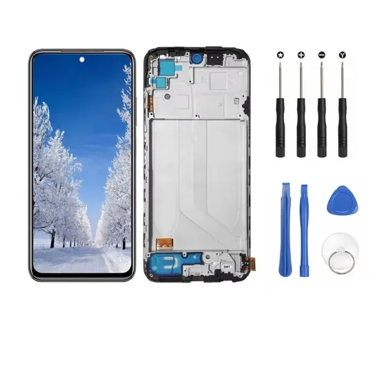 Pantalla para Xiaomi Redmi Note 10 4g / 10s Con Marco + Kit de herramientas