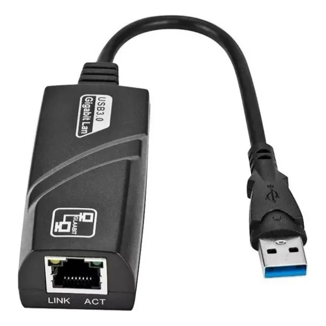 Adaptador Usb A Lan Rj45 Tarjeta De Red Pc Laptop Internet