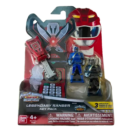 Power Rangers Key Wild Force - Pack Com 3 Chave *leia*