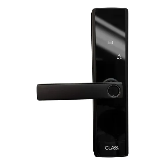 Cerradura Para Puerta Inteligente Moderna Krup Negro