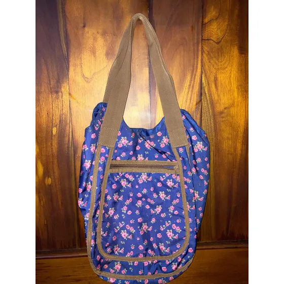 Bolso Floreado Como Nuevo