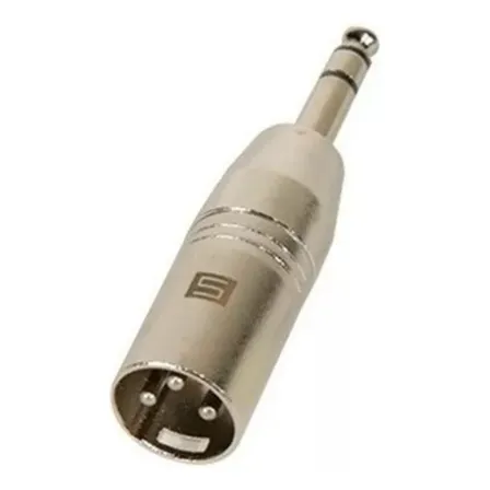 Adaptador Xlr Macho A Trs Stagelab Es-ad065 / Hc Music