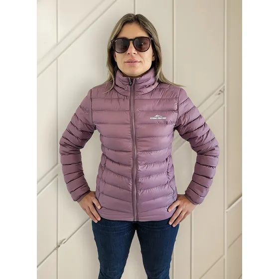 Campera Mujer Invierno Inflable Bolsa Traslado Impermeable  