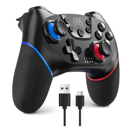 Controle Para Nitendo Switch Pro Bluetooth Wireless Vibração