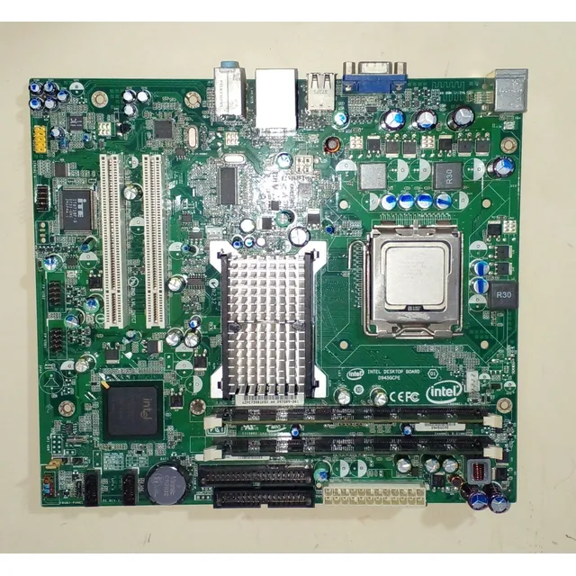 Motherboard Intel D945gcpe Verde Oscuro