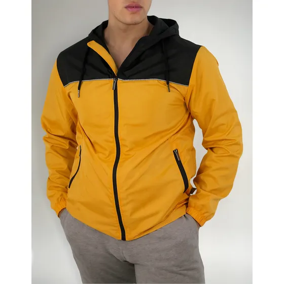 Chamarra De Hombre Impermeable Rompevientos Deportiva Reimer