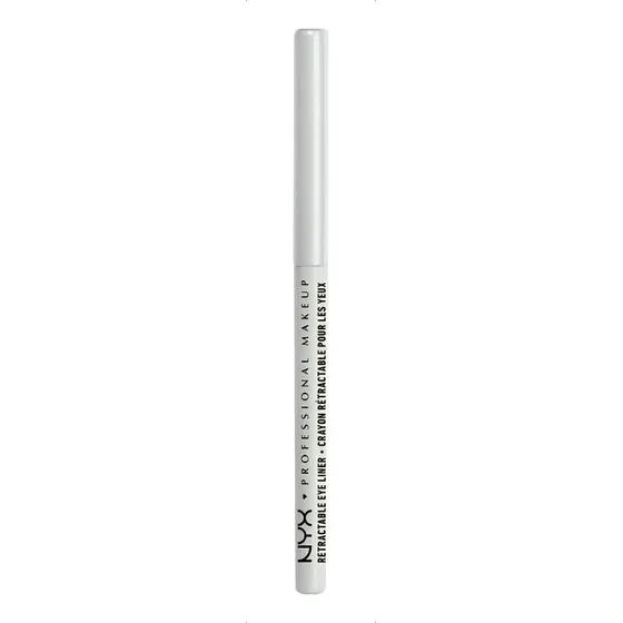 Delineador Retráctil NYX Professional Makeup Retractable Eye Liner Blanco Mate