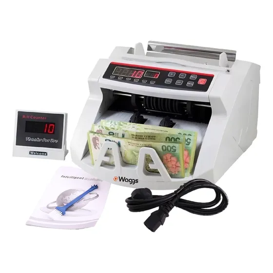 Contadora De Billetes Escritorio Maquina Contar Dinero Dete Waggs DBC-001
