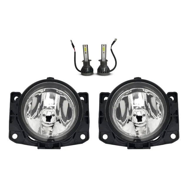 Faro Palio F3 2010 Al 2012 Con Cree Led Juego Par Antiniebla