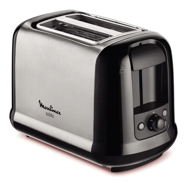 Tostadora Moulinex Súbito 7 Niveles 2 Ranuras Color Ac Inox