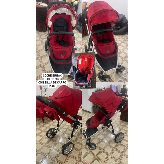 Coche De Bebé  Britax Rojo