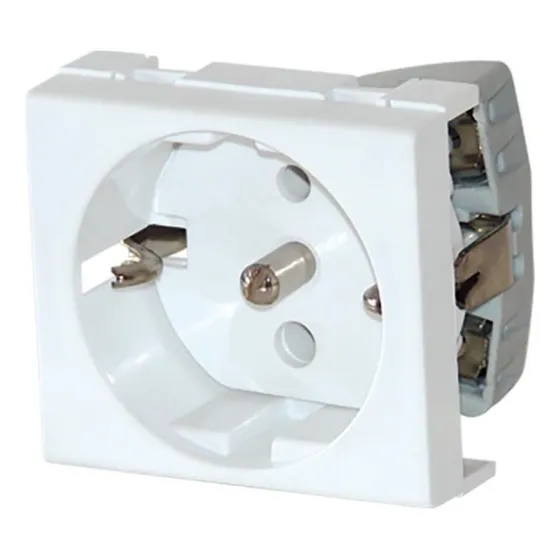 Pack X10 Toma Bipolar +tierra 250vca 16a Schuko Jeluz 