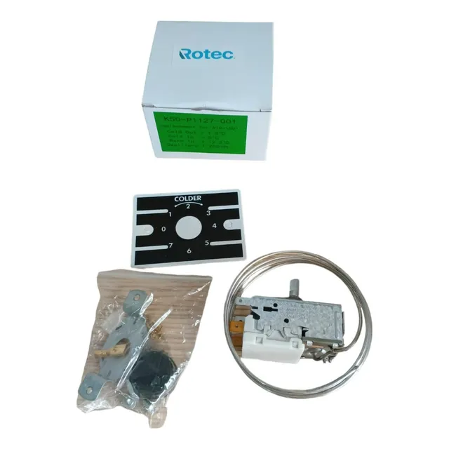 Termostato De Nevera Congelador Frezer  P1127  Rotec