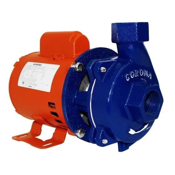 Bomba centrífuga centrífuga monofásica Siemens by Electromex BCM115 1hp color naranja/azul