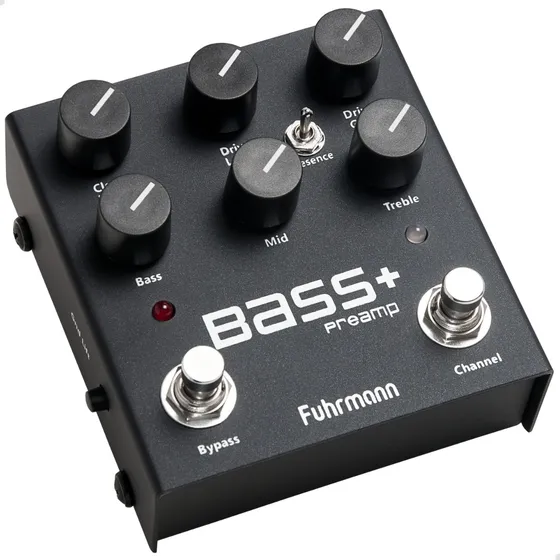 Pedaleira De Efeito Bass + Preamp Fuhrmannn Original