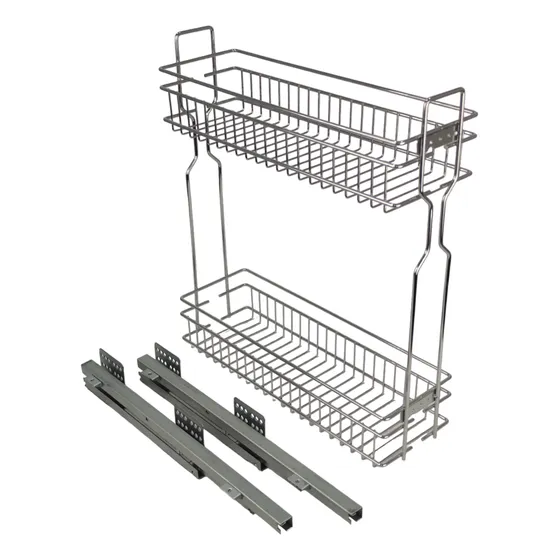 Condimetero Con Freno 20cm Tipo Italiano Con Guia Invisible