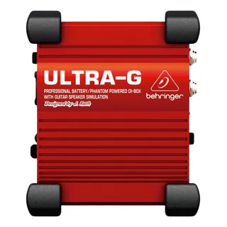 Behringer Direct Box Para Guitarras Gi 100 Ultra-g Behringer Direct Box Para Guitarras Gi 100 Ultra-g