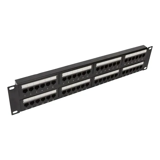 Patch Panel 48 Portas Cat 6e - Seclan Wt-2178c-110-48p