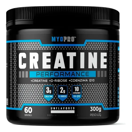 Creatina Monohidratada D-ribose+coenzina Q10 300 G -myopro
