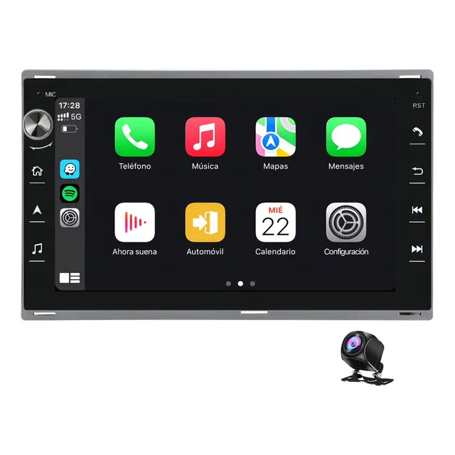 Estéreo Carplay Para Vw Jetta Clasico 2008-2015 Jetta A4 Gps