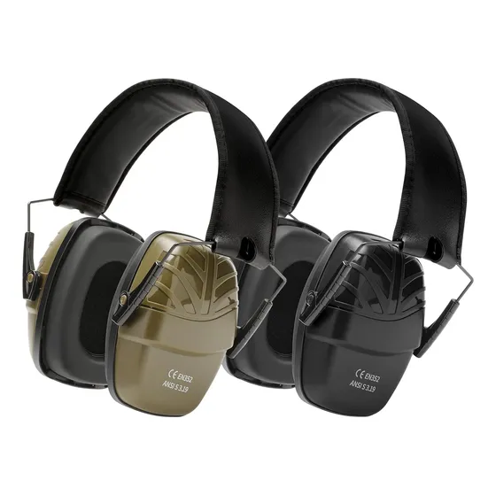 2 Pack Orejeras De Protección Para Tiro, Snr 32db Pro...