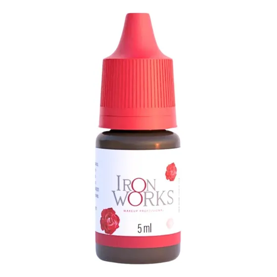 Pigmento Para Micropigmentação Iron Works 5ml Cor Marrom Café