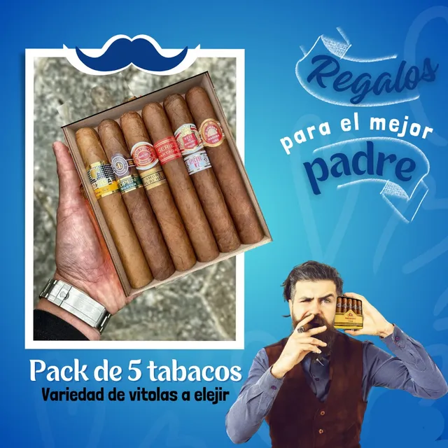 Pack De 5 Tabacos Habanos