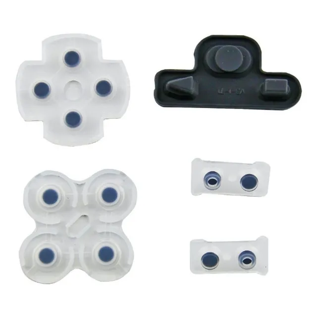Gomas De Botones Control Ps3 Resina Conductiva Mando Joy