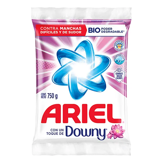 Jabón En Polvo Ariel Con Un Toque Downy 750gr