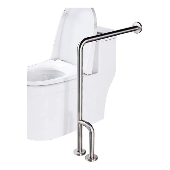 Barandilla Barra Seguridad Wc Baño Muro Suelo 3 Apoyos Taumm