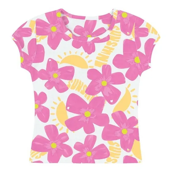 Remera Sunshine Flores 8217 - Gepetto´s