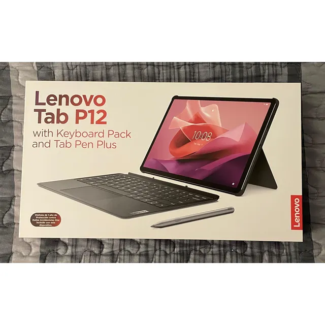 Tablet Lenovo Tab P12 + Teclado, Lápiz Y Micro Sd De 128gb