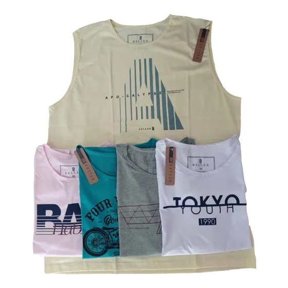 Kit 4 Regatas Plus Size G1 G2 G3 G4 G5 G6