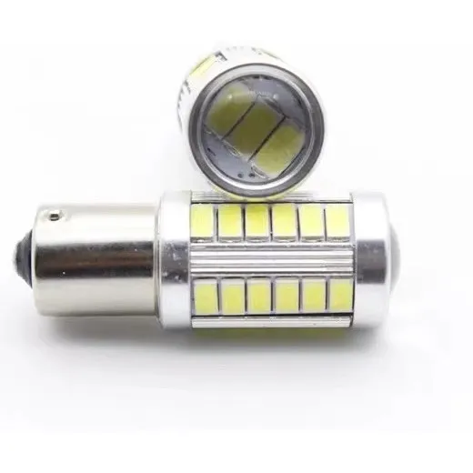 Bombillos Led 1157 Dos Contacto Con Strobo 33 Led Precio Par