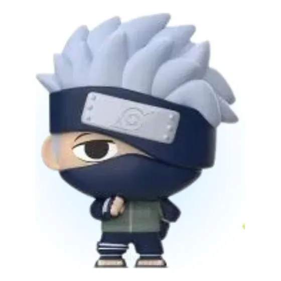 Boneco Kakashi Chaveiro Naruto - Burger King